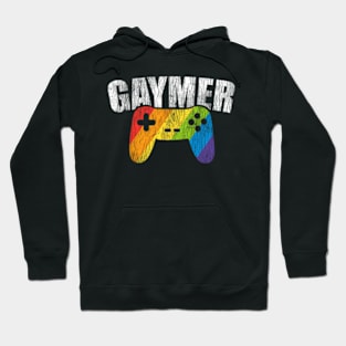 Gaymer Flag Gaming Lesbian Gay Bisexual Pride LGBTQ Hoodie